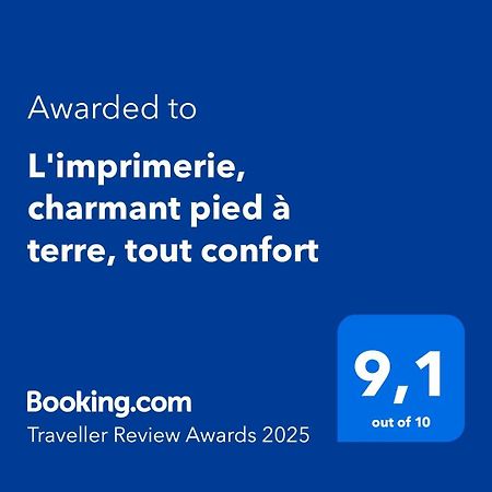 L'Imprimerie, Charmant Pied A Terre Independant Rennes Exterior foto